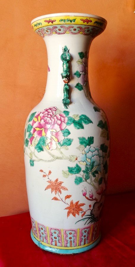 Large Old Vase From China-photo-4