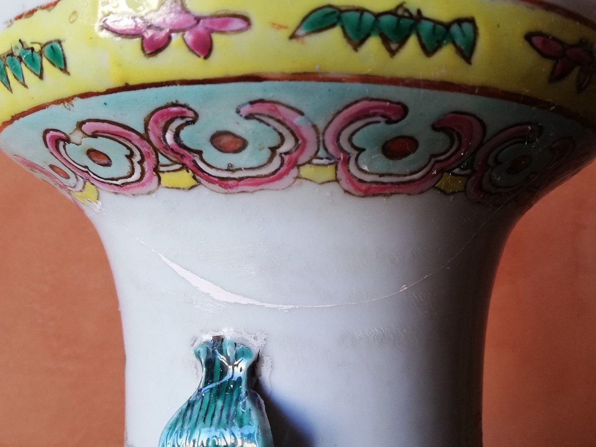 Large Old Vase From China-photo-1