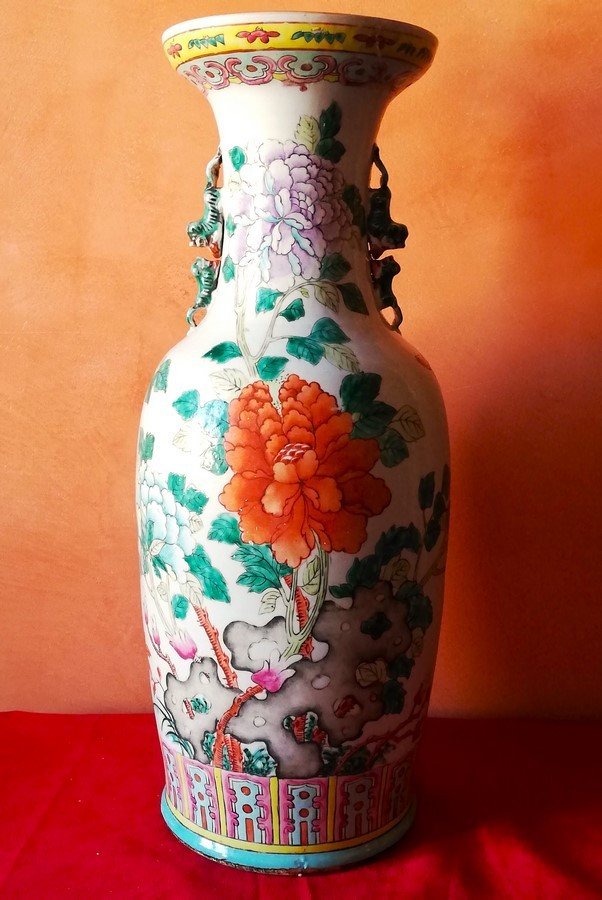 Large Old Vase From China