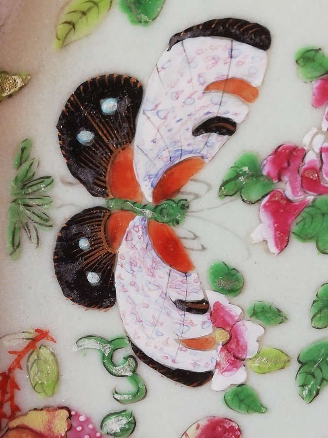 Paire de petits plats en porcelaine Chine  -photo-1