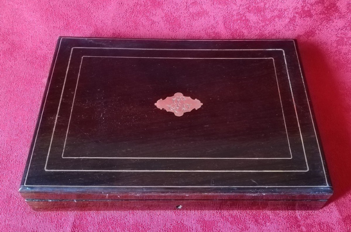 Coffret Napoléon III avec cuillères en argent-photo-5
