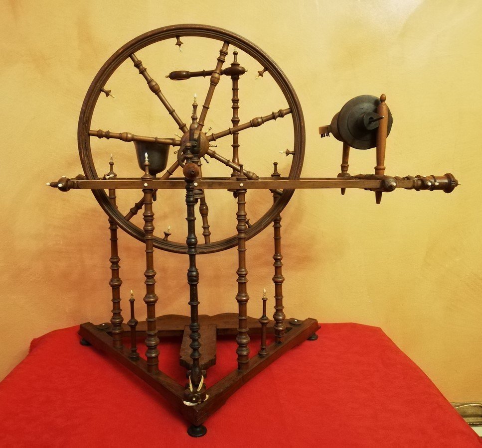 18th Century Spinning Wheel