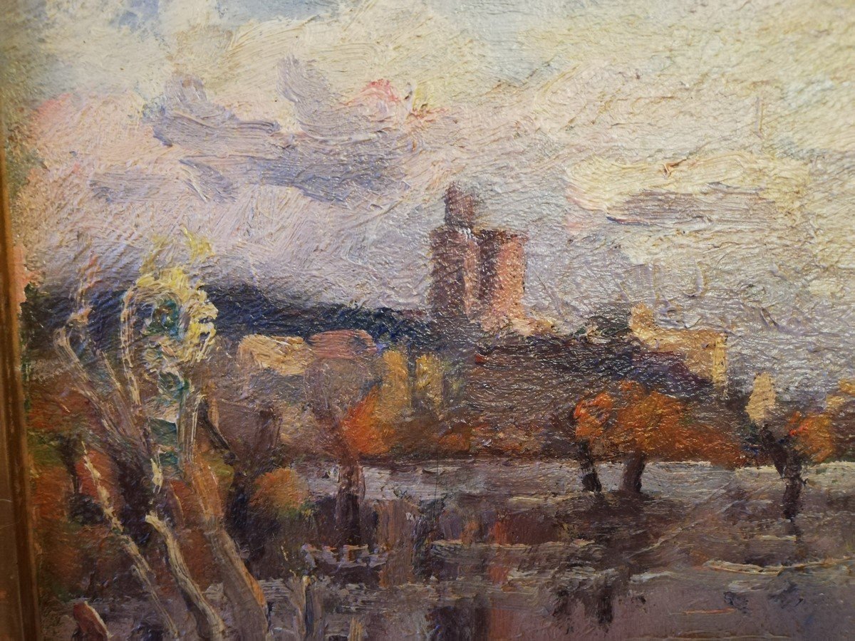 Huile sur toile Avignon-photo-1