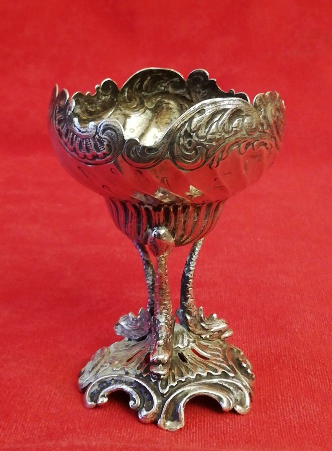 Petite pièce d'orfèvrerie en argent -photo-2