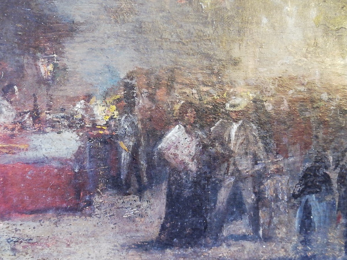 Oil On Spanish Panel -photo-1