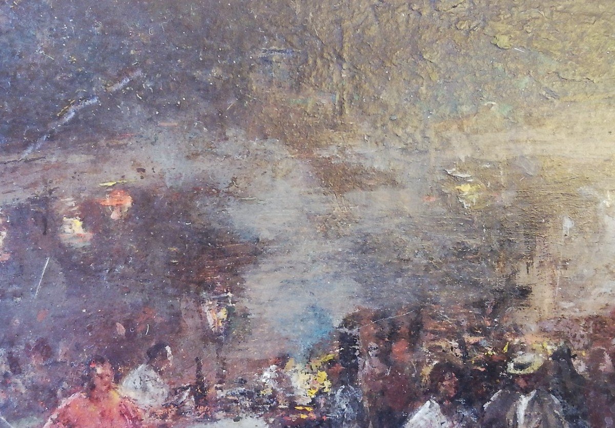 Oil On Spanish Panel -photo-4