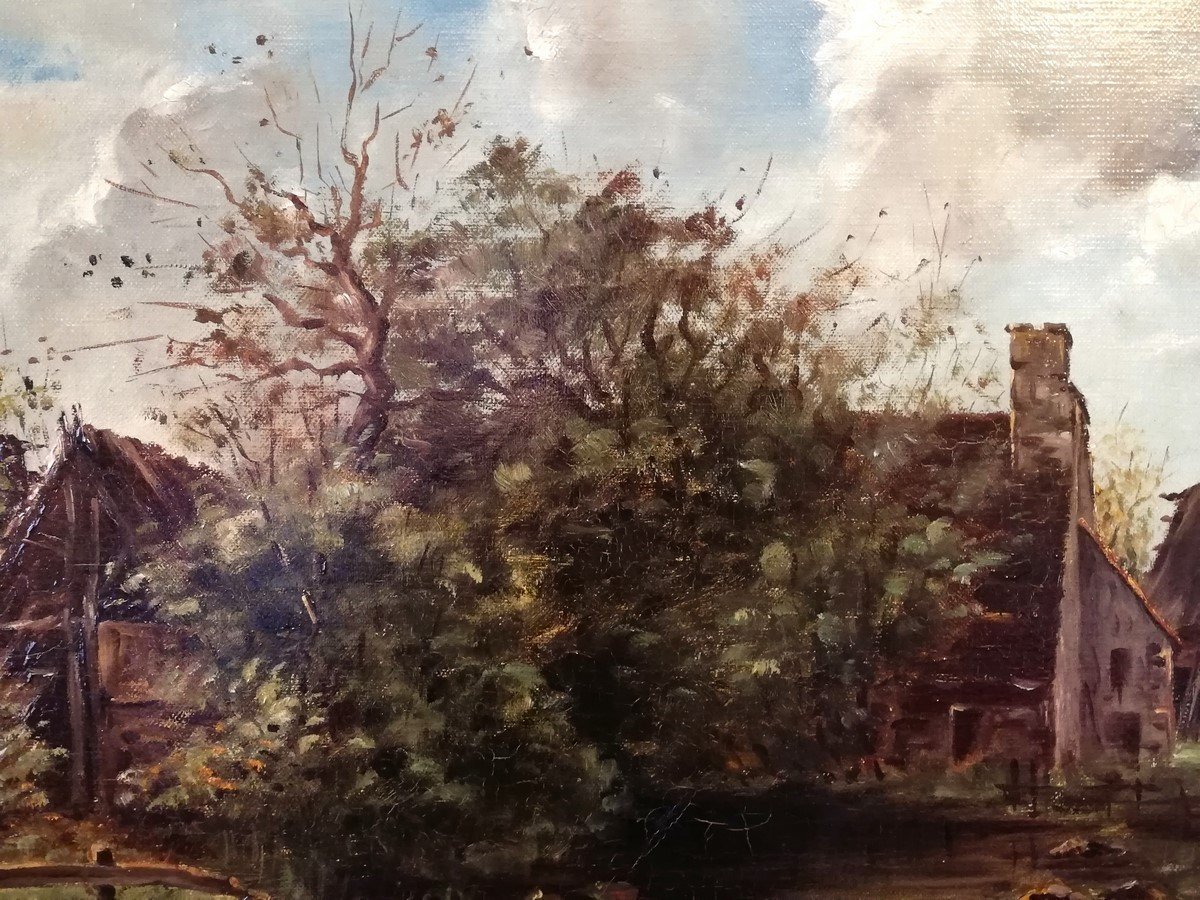 Large Framed Landscape -photo-1