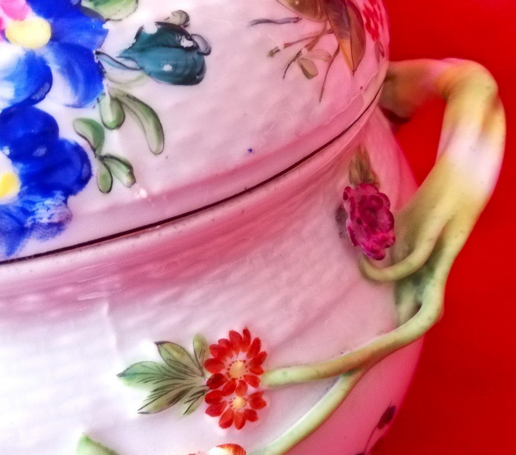 German Porcelain Tureen-photo-1