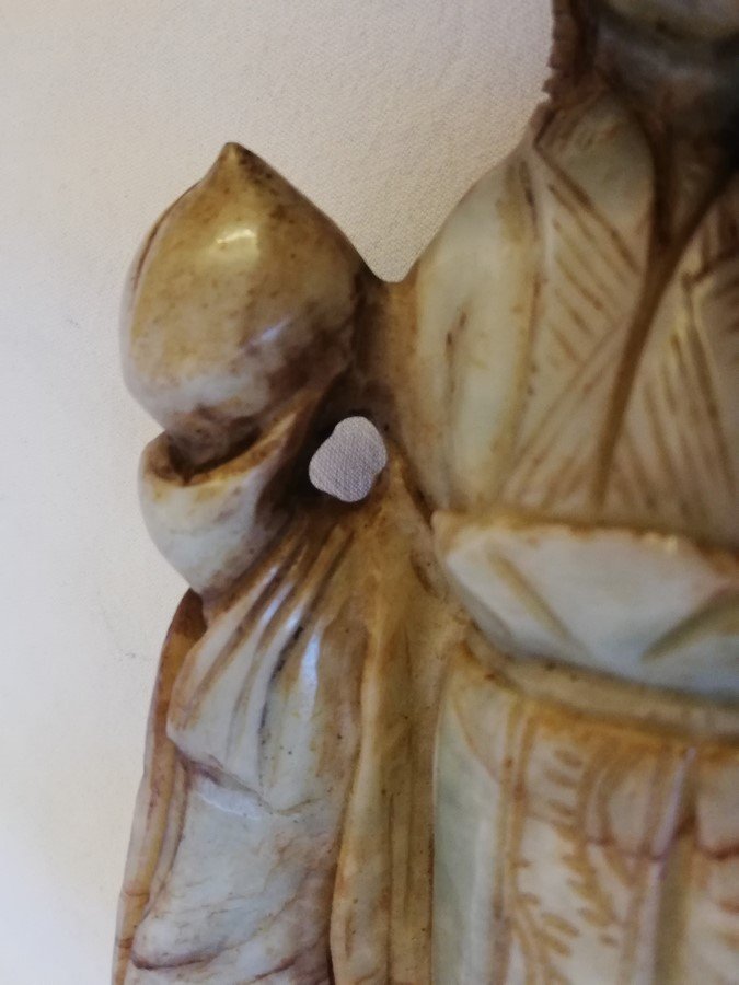 A Hard Stone Statuette From China-photo-3