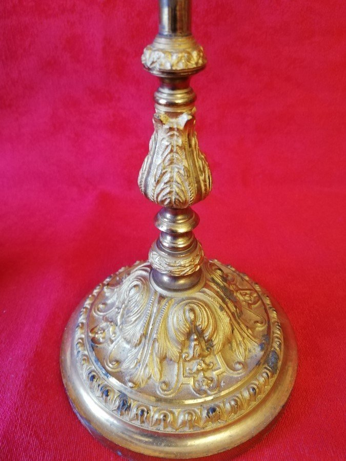 Pair Of Two-branched Candlesticks-photo-4