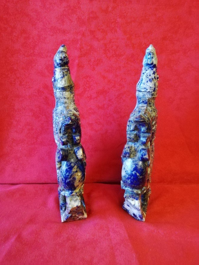 Pair Of Covered Vases From China -photo-4