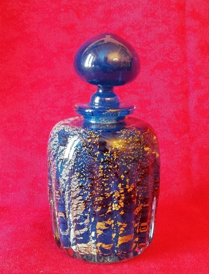 Flacon en verre MURANO ? MARINOT ?-photo-3