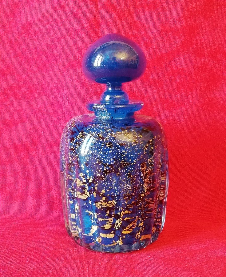 Flacon en verre MURANO ? MARINOT ?-photo-4