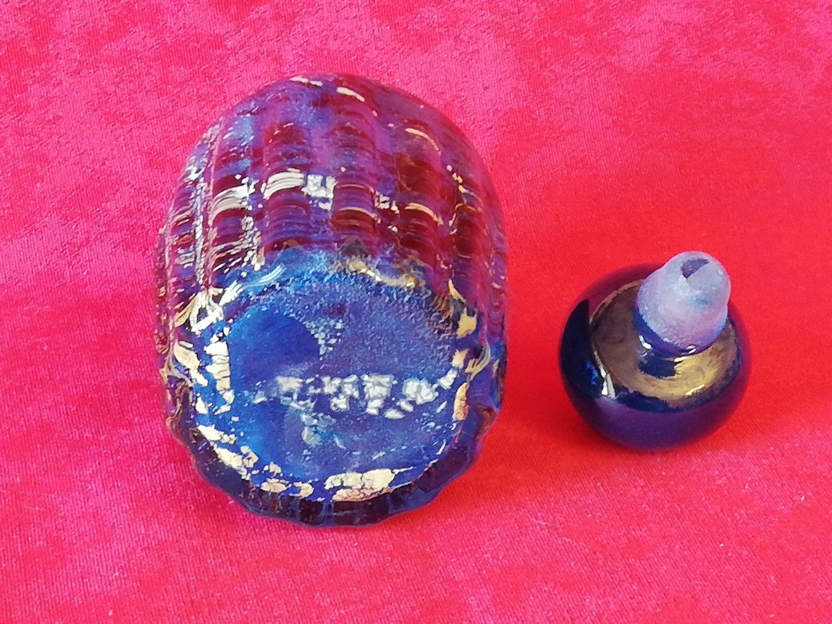Flacon en verre MURANO ? MARINOT ?-photo-3
