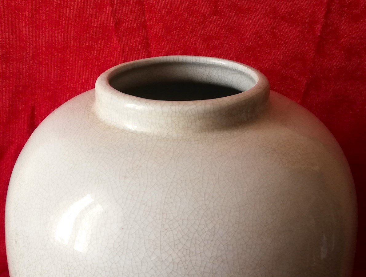 Celadon Vase Mounted In Bronze -photo-2