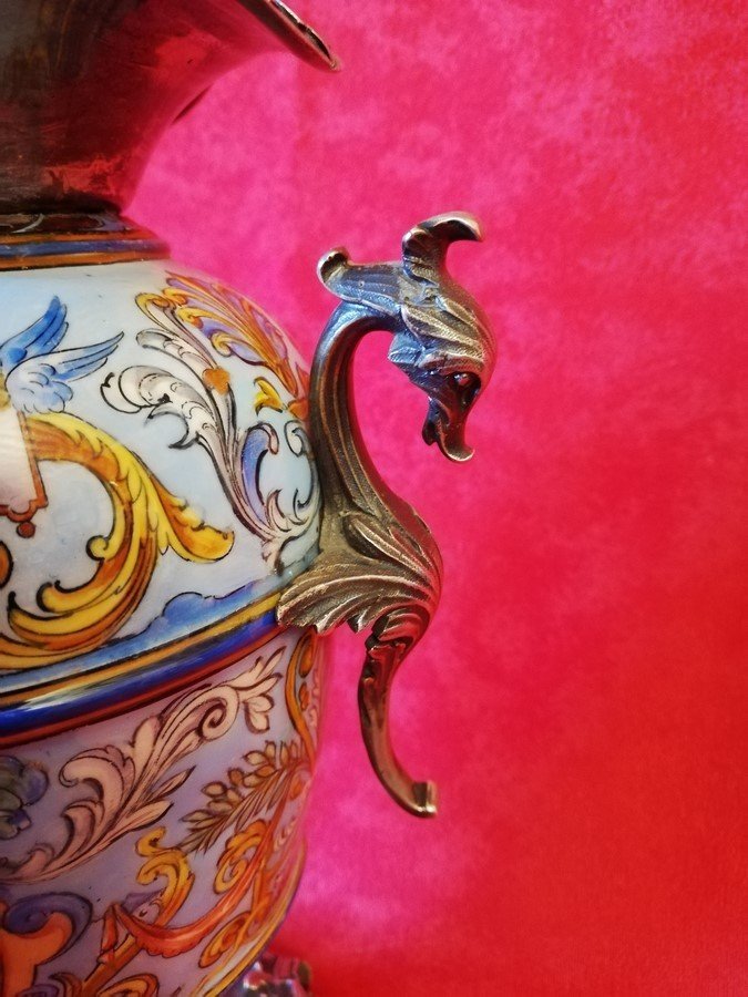 Mounted Porcelain Vase-photo-1