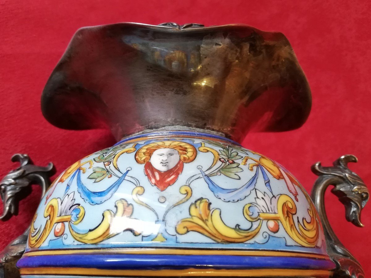 Mounted Porcelain Vase-photo-7