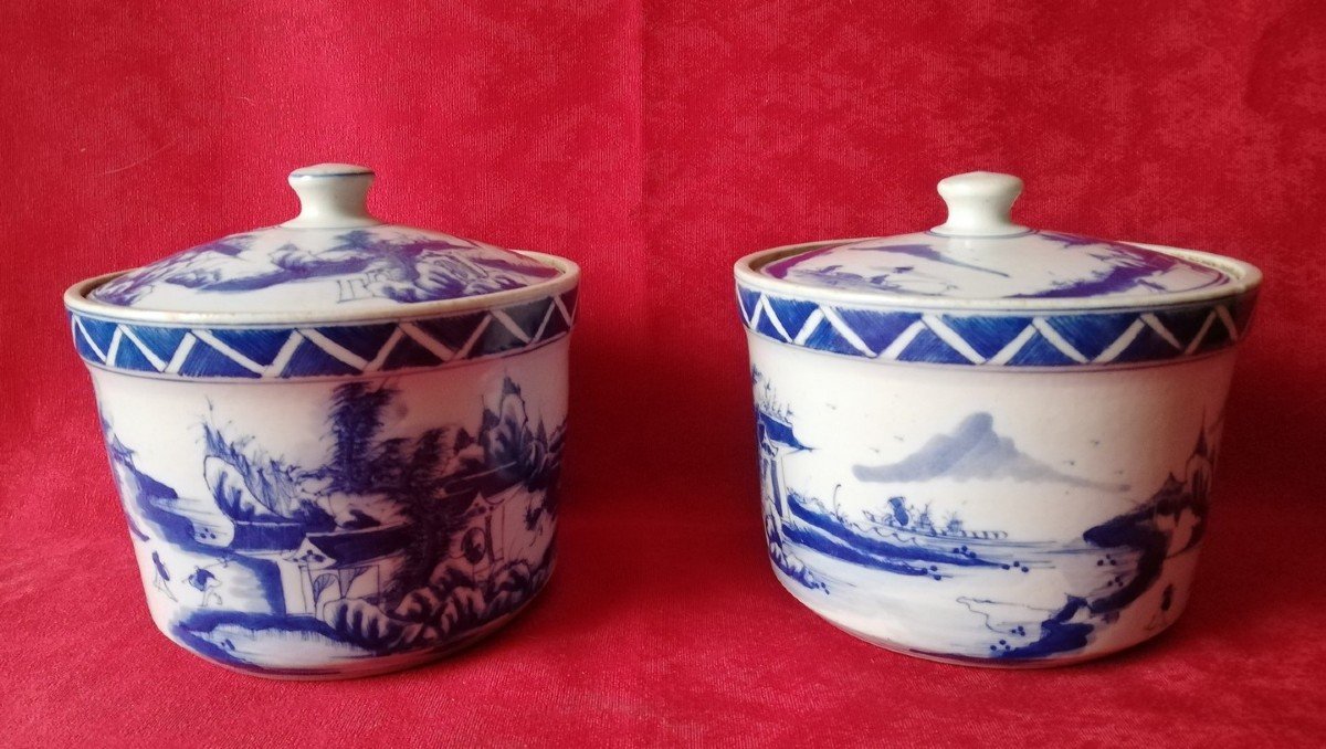 Paire de pots couverts de la Chine -photo-6