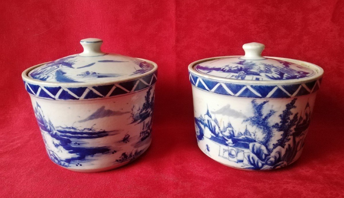 Paire de pots couverts de la Chine -photo-7