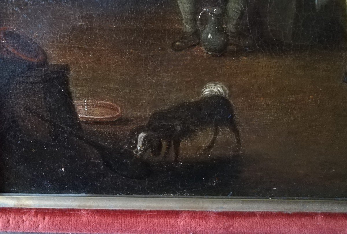 Flemish Oil On Canvas -photo-2
