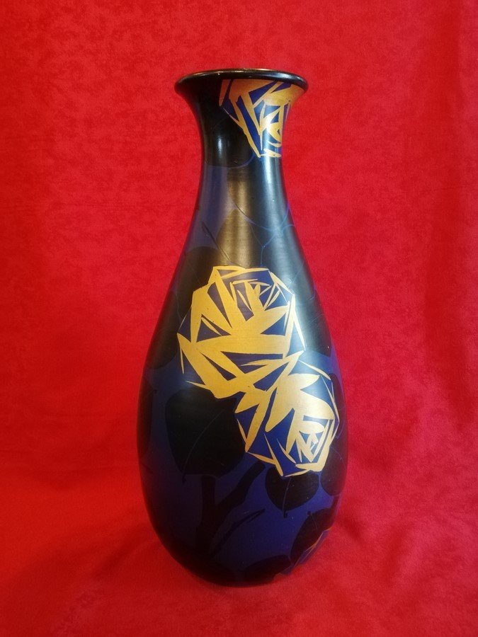 Large Louis Giraud Vallauris Vase  -photo-3