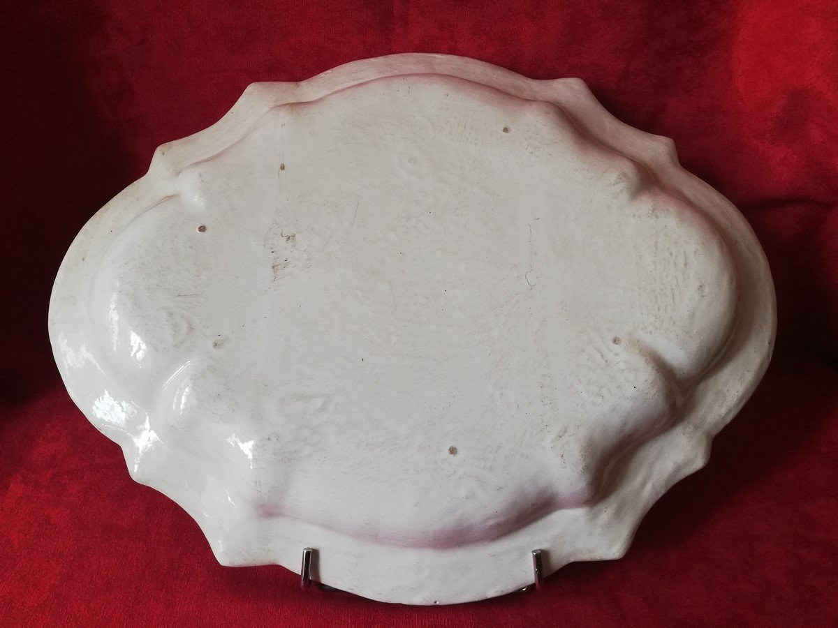 Plat creux en faïence-photo-7