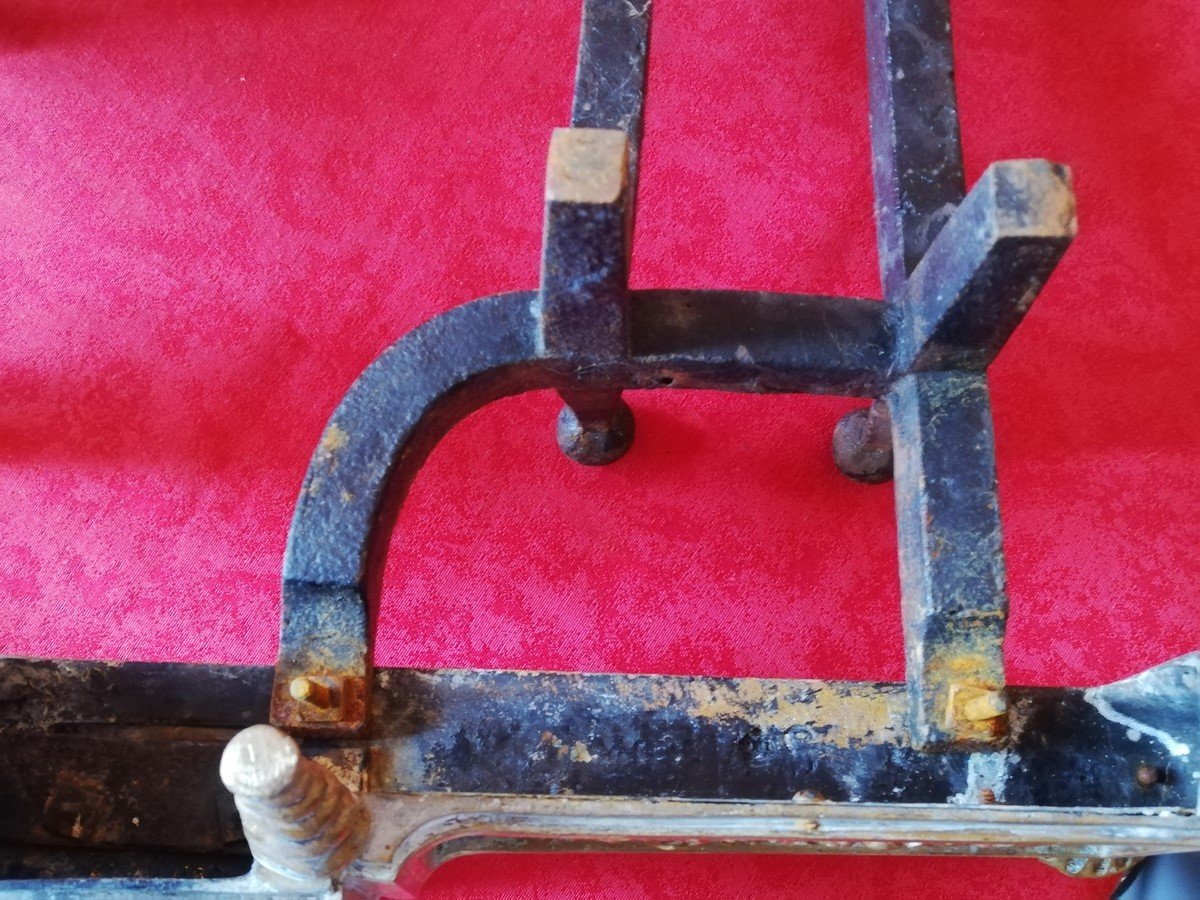 Pair Of Louis XVI Andirons-photo-8