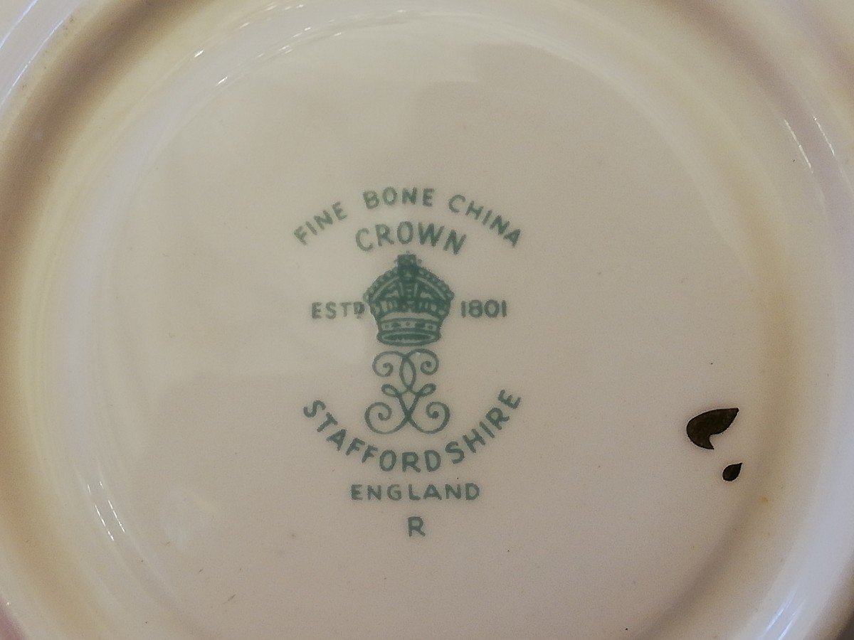 Tasses, Sous Tasses, Minton, Sarreguemines, Balmoral, Stafford, Queen's     -photo-8
