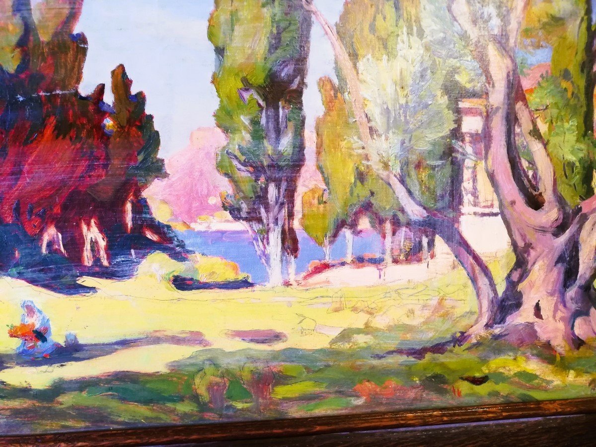 Oil On Canvas, Fauve Period  -photo-4