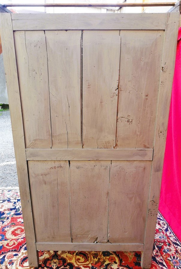 Small Painted And Repainted Cabinet -photo-3
