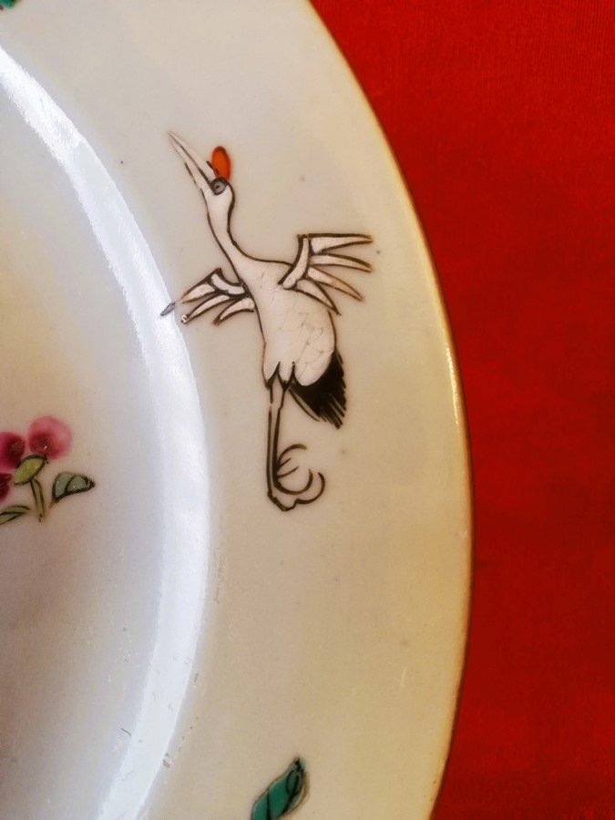 Assiettes 18ème siècle Cie. des Indes -photo-4