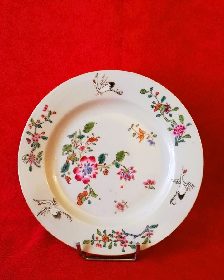 Assiettes 18ème siècle Cie. des Indes 