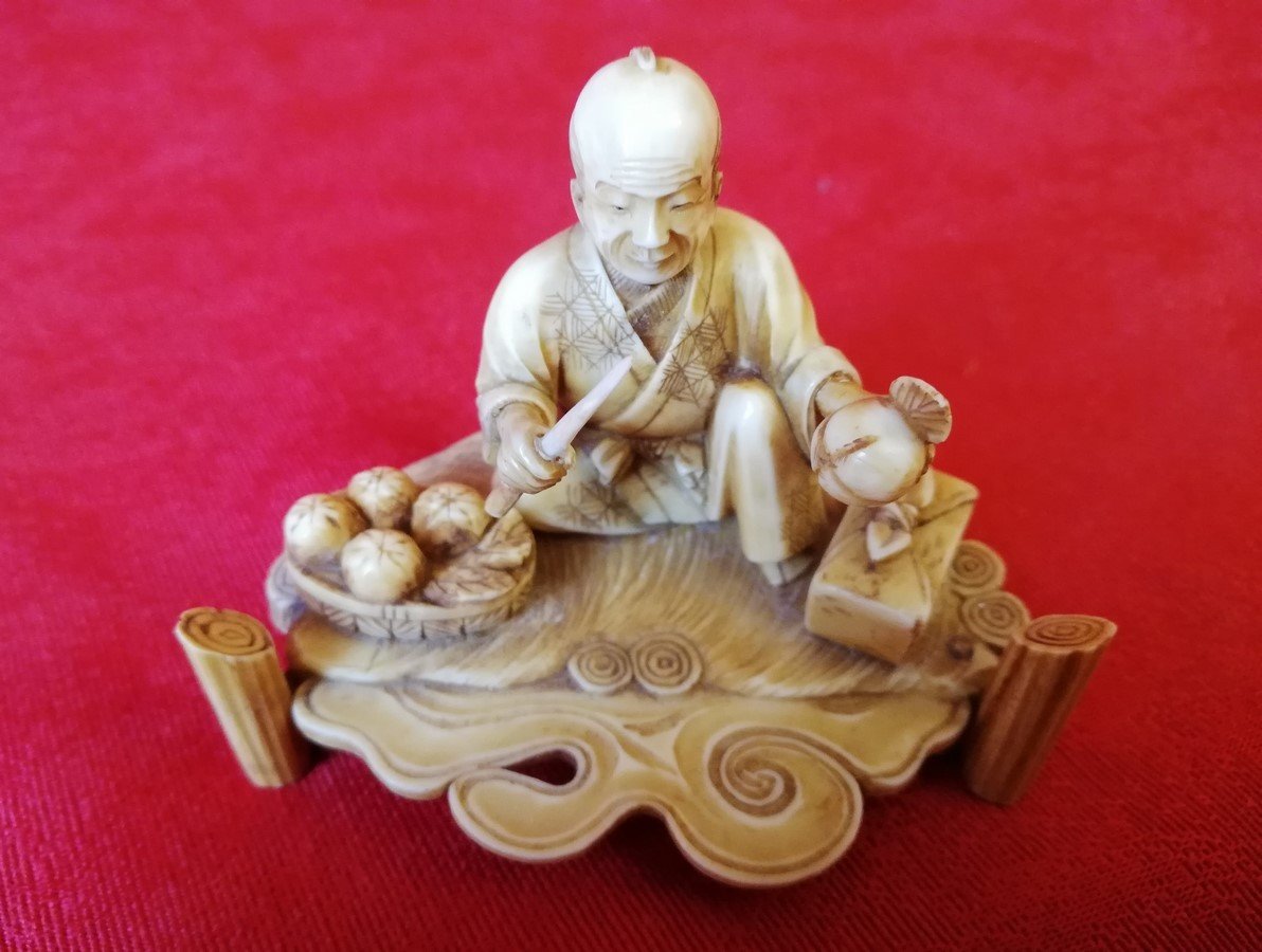 Ivoire Japon cachet rouge-photo-2