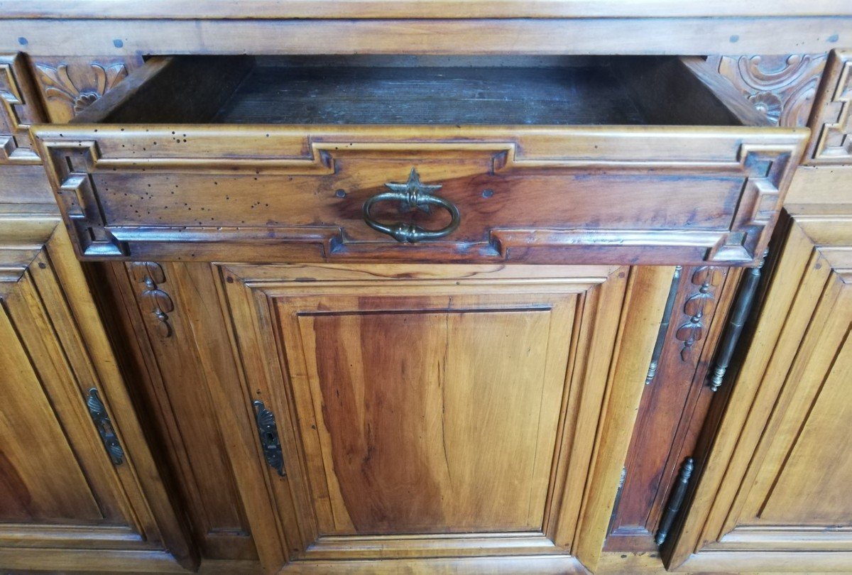Four-door Fruitwood Sideboard -photo-6