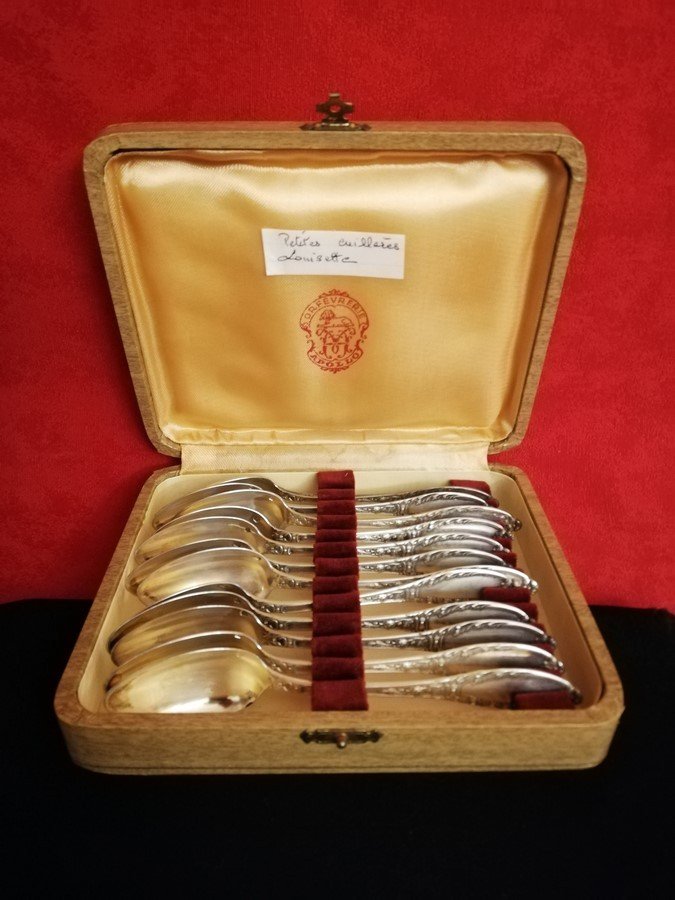 Twelve Small Spoons In A Box 