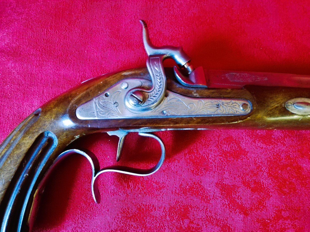 20th Century Reproduction Of A 19th Century Shooting Pistol -photo-2