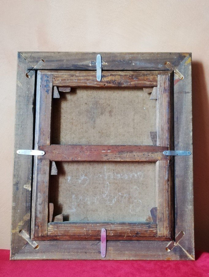 Oil On Canvas Framed -photo-4