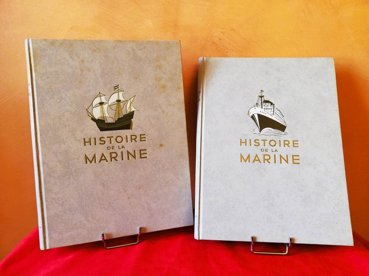 Deux livres sur l'histoire de la Marine 