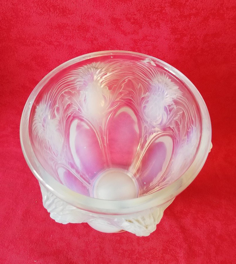 Opalescent Glass Vase -photo-4