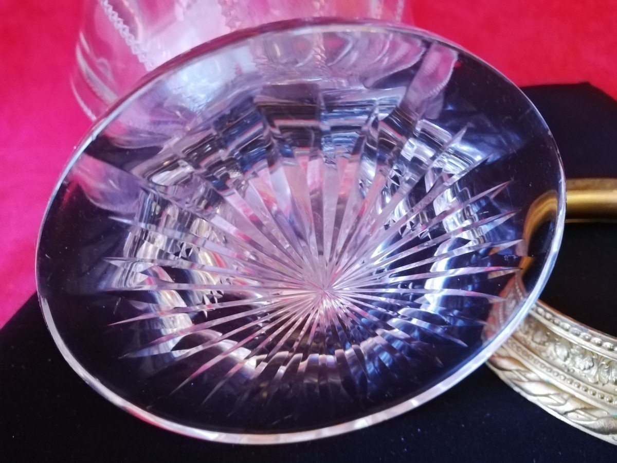 Vase en cristal monté -photo-6