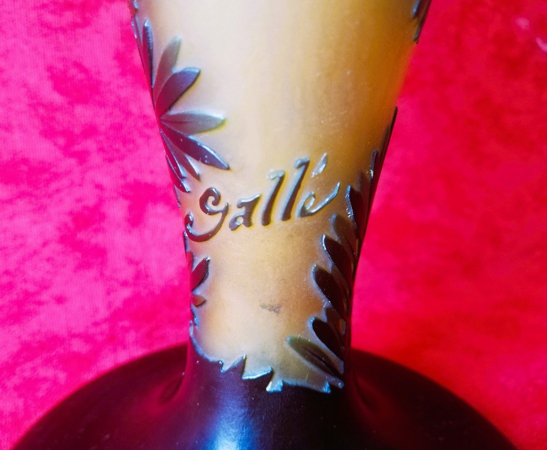 Gallé Lamp Base-photo-1