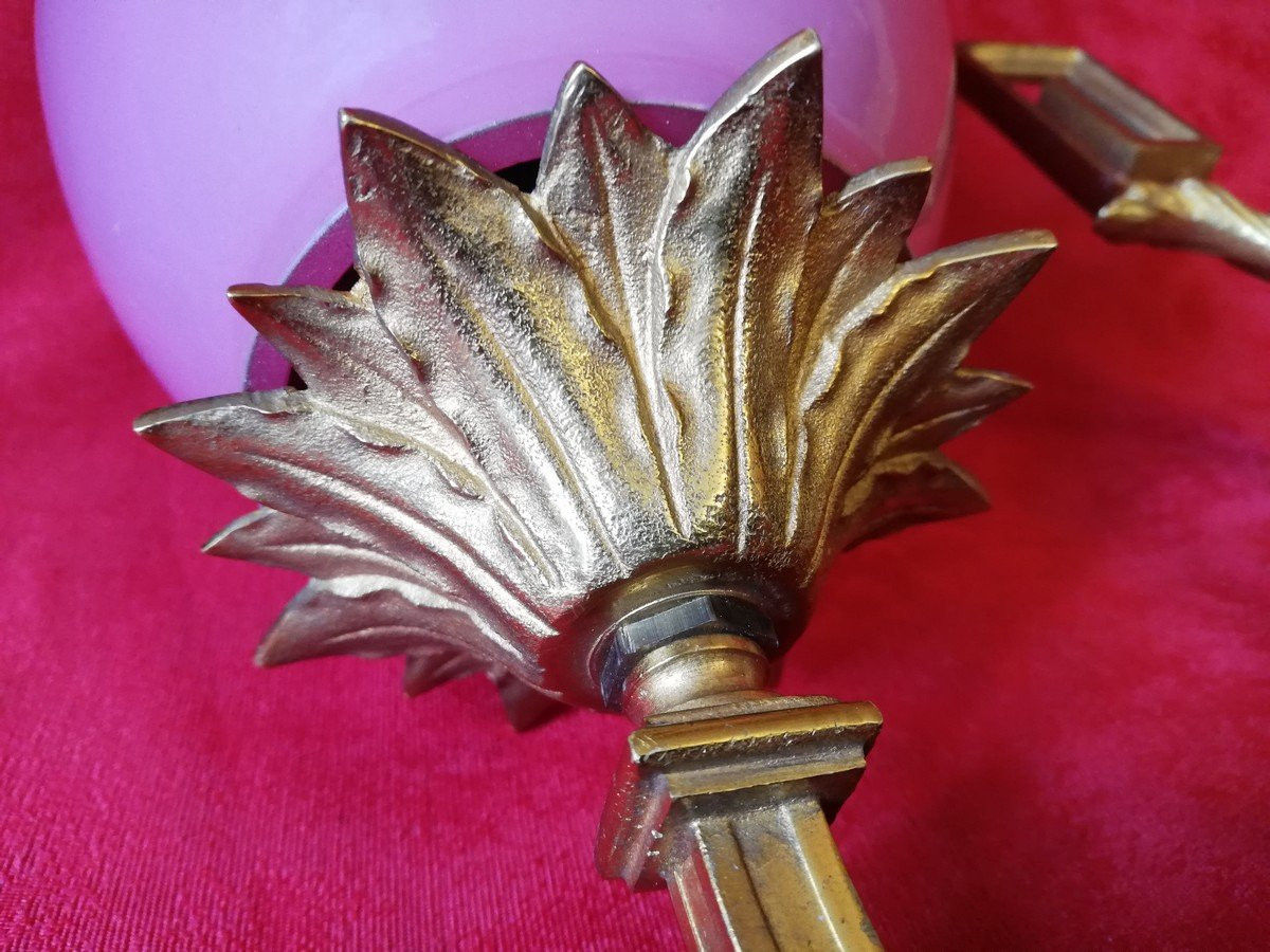 Applique opaline rose -photo-3