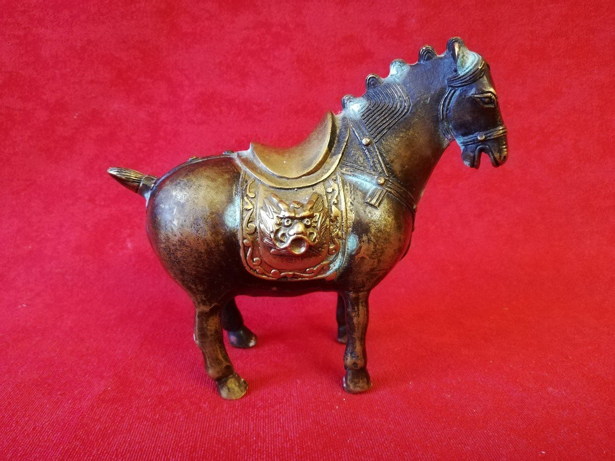 Cheval en bronze de la Chine-photo-4
