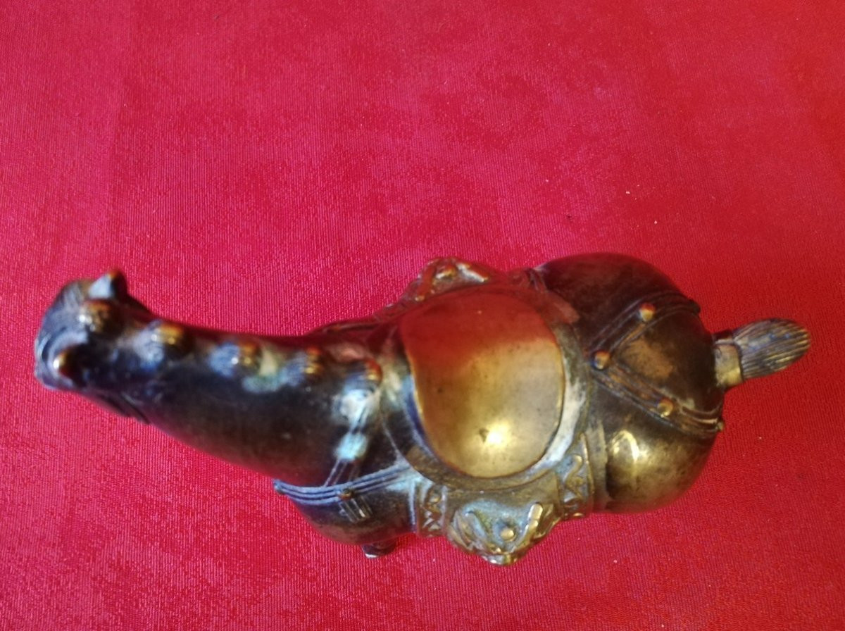 Cheval en bronze de la Chine-photo-2