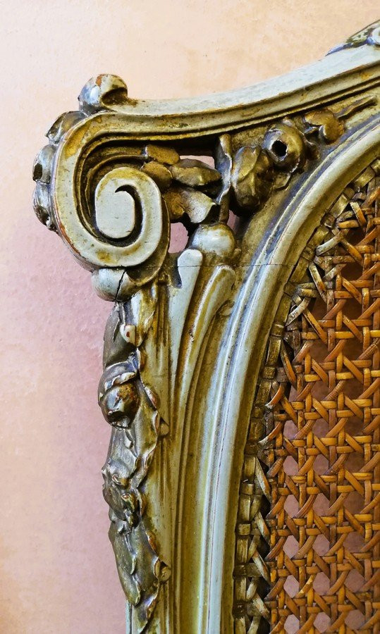 Paire de chaises laquées -photo-1