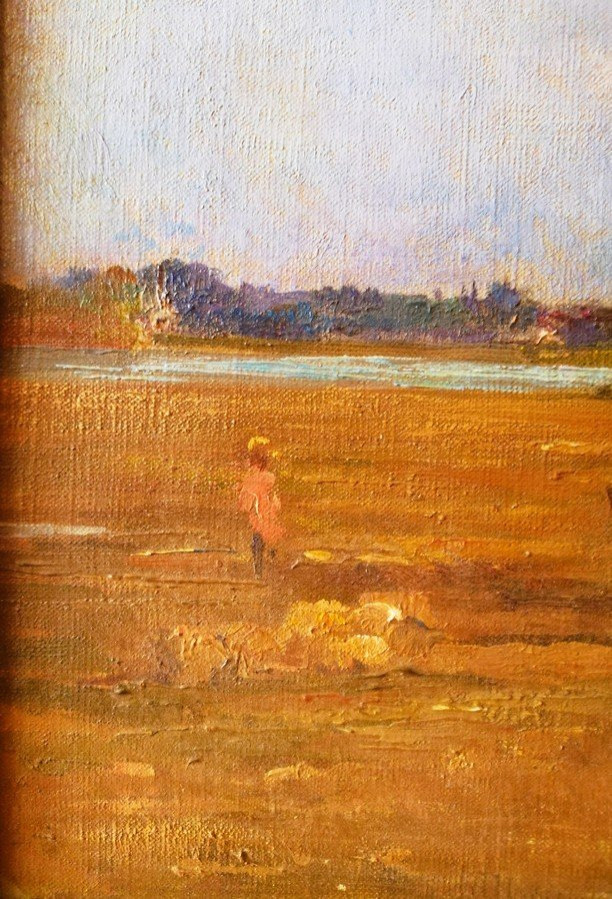 Tableau huile sur toile encadrée -photo-3
