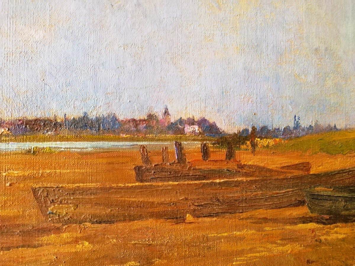 Tableau huile sur toile encadrée -photo-4