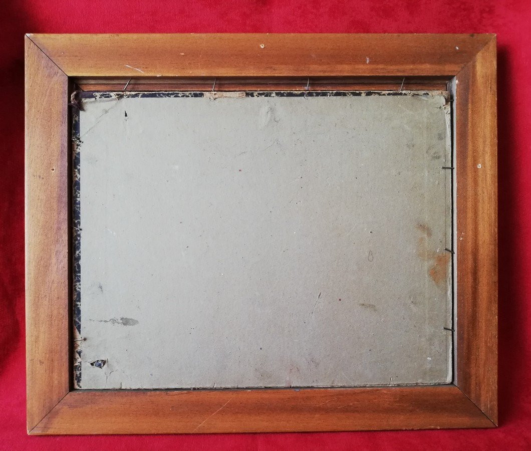 Oil On Cardboard, Framed-photo-4