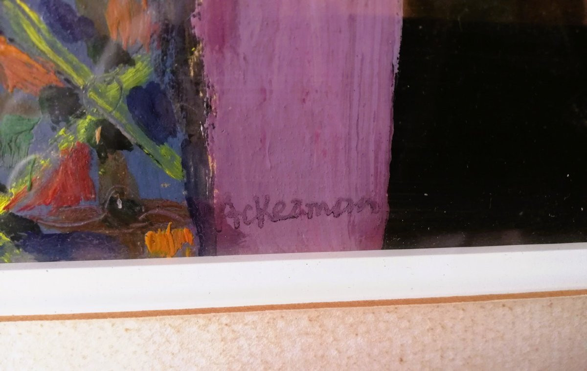 Oil Painting By Paul Ackerman-photo-2