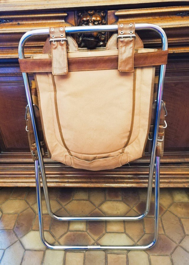 Pair Of Designer Folding Armchairs -photo-4
